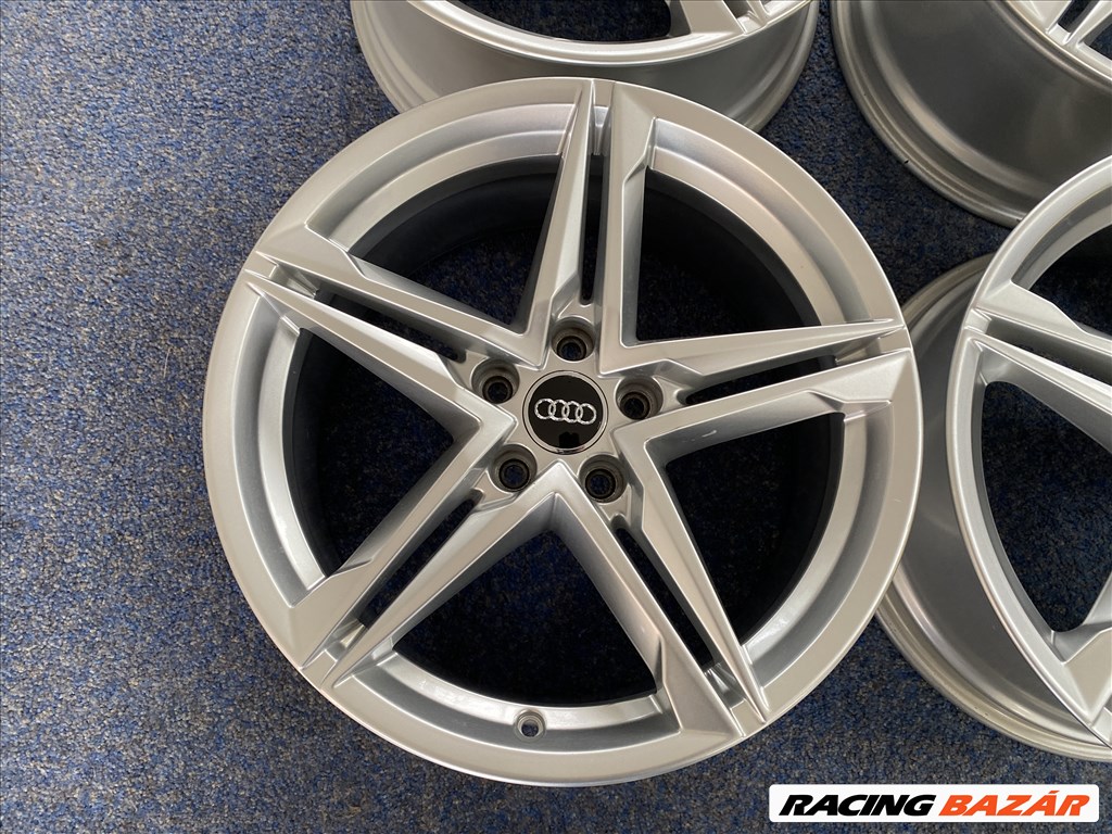 Audi 18 gyári alufelni felni, 5x112, A6 A4 (3546) 5. kép