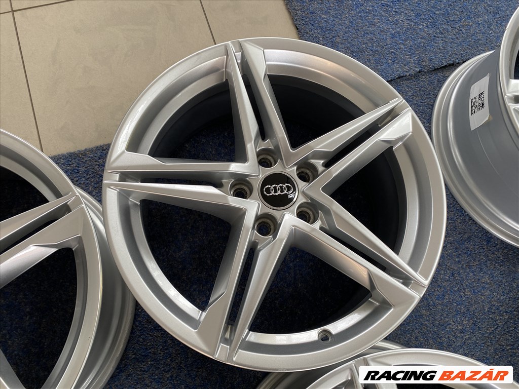 Audi 18 gyári alufelni felni, 5x112, A6 A4 (3546) 6. kép