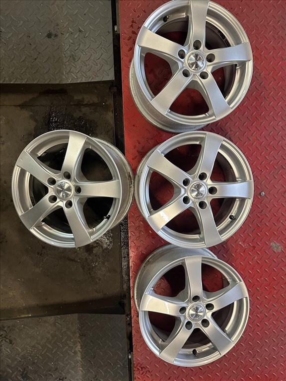  5x112 Dezent 7x16" ET45 használt alufelni Audi Skoda VW Seat Mercedes 3. kép