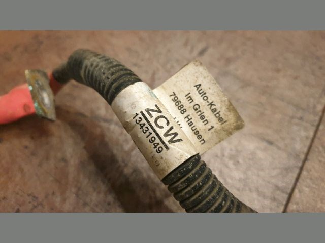 Opel Corsa E 1.2 Akkumulátor kábelköteg A12xer 13431949 3. kép