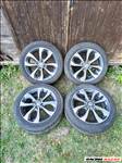 4x100 lyukosztású Nissan 16" újszerű (gyári felni) alufelni, rajta 185/55 használt nyári gumi