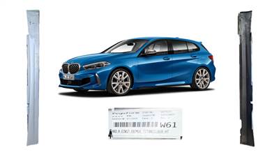 BMW 1-es sorozat E81, E82, E87, E88 jobb oldali küszöb borítás 871116509