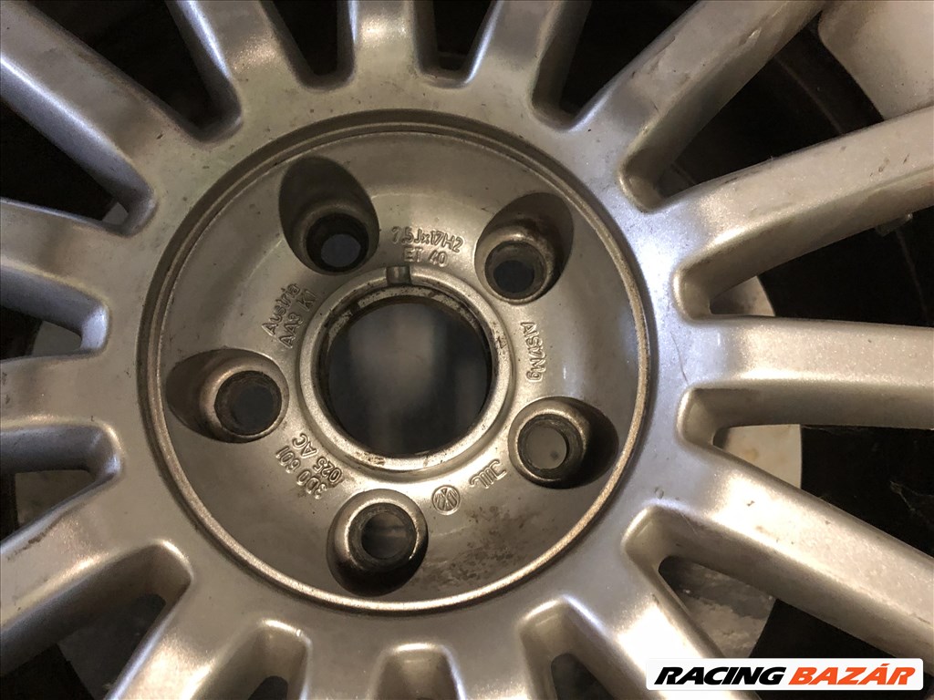 Volkswagen Phaeton gyári 7,5X17-es 5X112-es ET40-es könnyűfém felni garnitúra eladó 5. kép