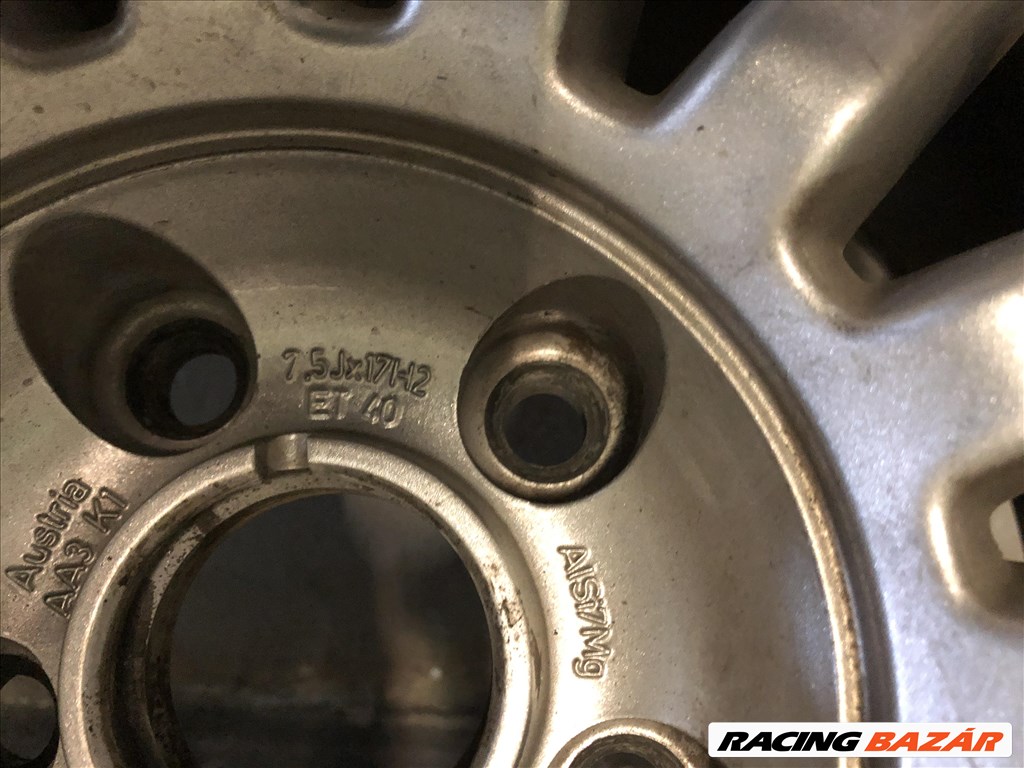 Volkswagen Phaeton gyári 7,5X17-es 5X112-es ET40-es könnyűfém felni garnitúra eladó 6. kép