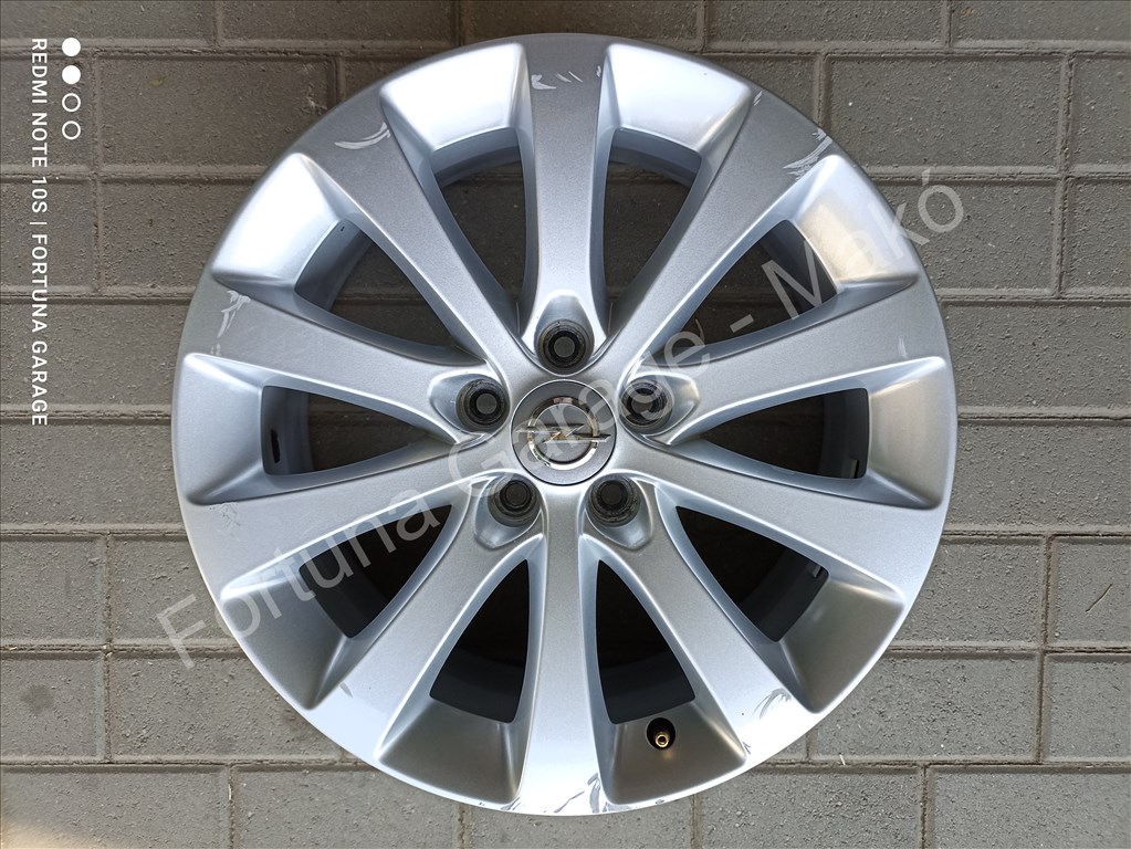 5x110 17" Opel használt alufelni garnitúra 3. kép