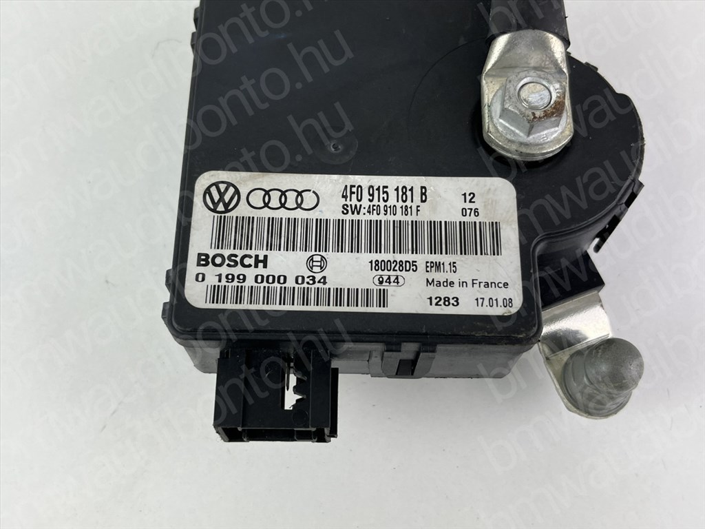 AUDI A6 C6 (4F2) Akkumulátor saru elektronikával (4F0915181B, 4F0915181D, 4F0915181E) 2. kép