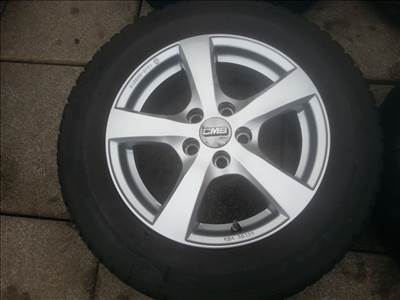  5x105 lyukosztású Opel Astra-K alufelni, rajta 195/65R15 Maxxis téli gumi 