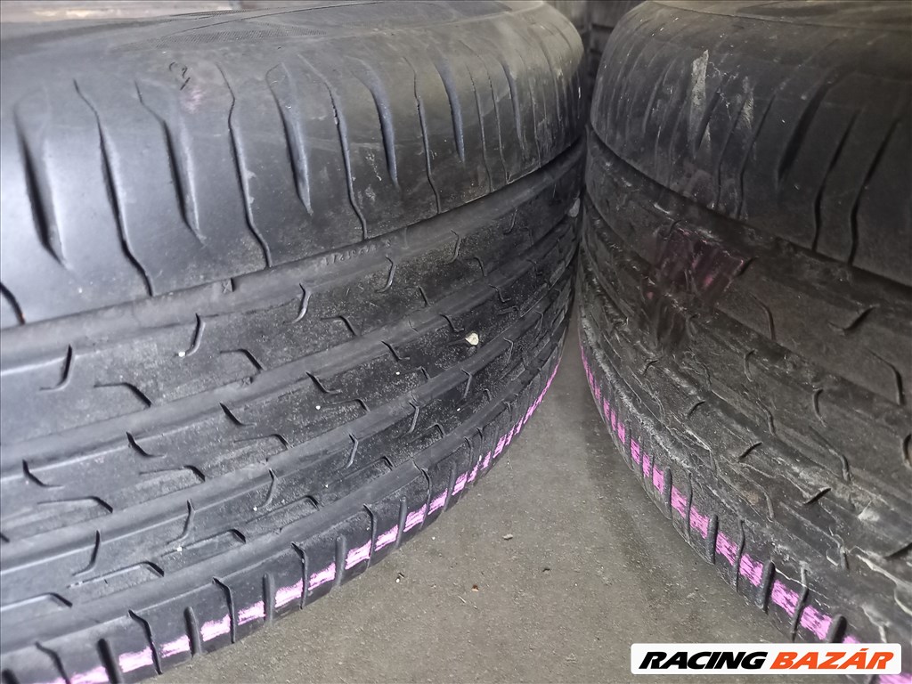 VW 5x112-as 6.5x16." haszn(gyári felni) lemezfelni, 205/55 használt Continental nyári gumi sxx3 3. kép