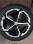  18" újszerű Dotz alufelni, rajta 235/50 használt Hankook nyári gumi gumi 