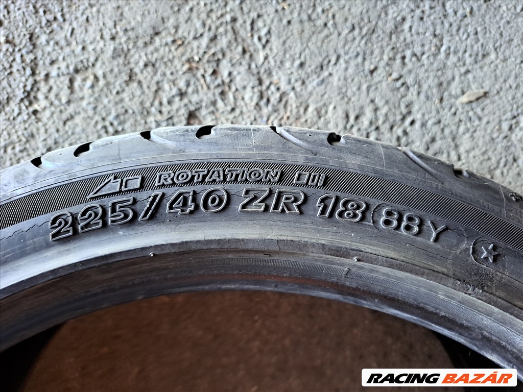 2db 225/40 R18  Michelin Pilot Sport (peremvédős) Nyári gumi eladó!!! ára 10000Ft/db 6. kép