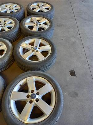 Ford 5x108-as 7x17" használt (gyári felni) alufelni, rajta 225/50 használt Petlas nyári gumi Fxx 