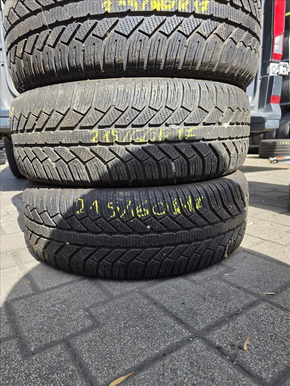  215/6017" újszerű Semperit master-grip 2 téli gumi 2. kép