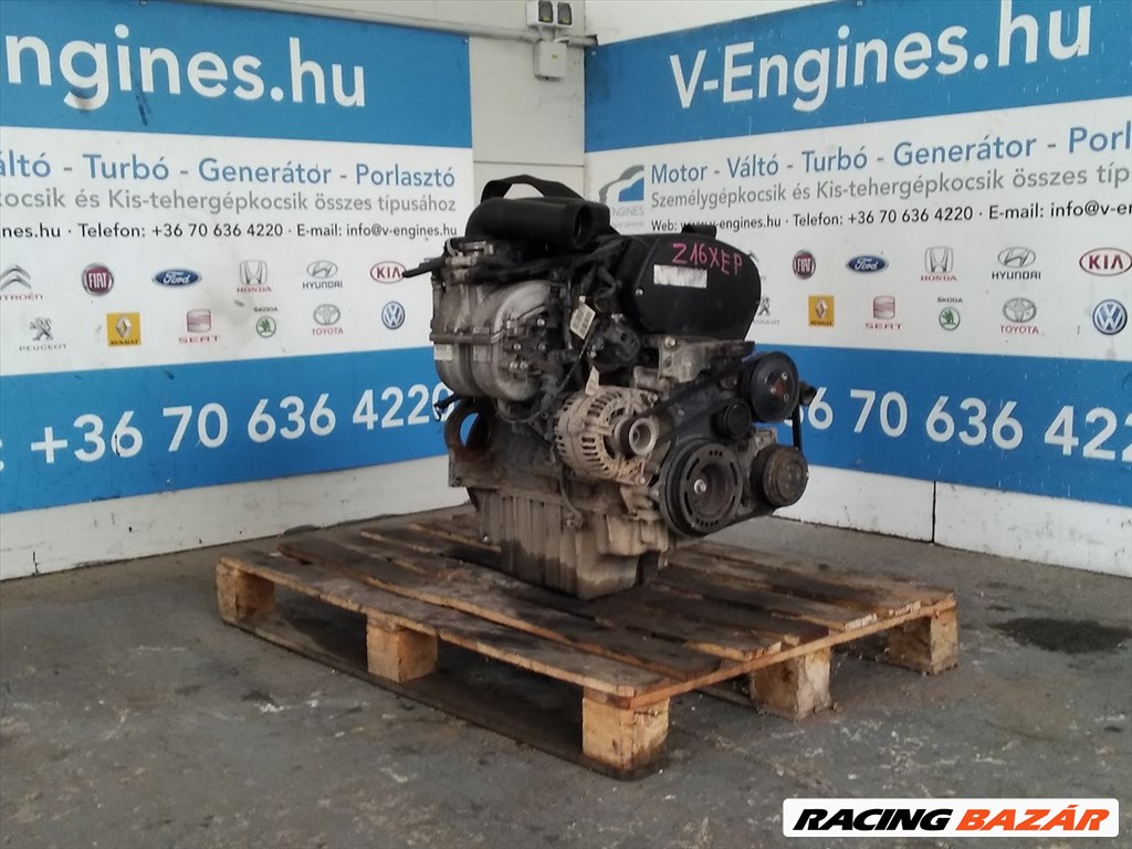 OPEL ASTRA/MERIVA 1,6B, Z16XEP bontott motor  2. kép