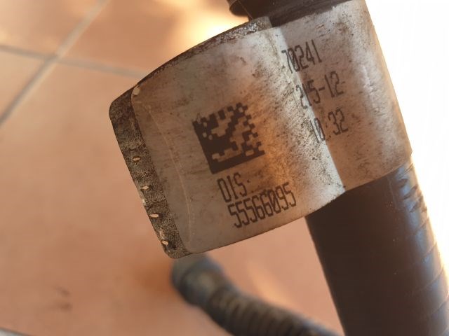 Opel Astra J 2.0 CDTI Vízcső A20dth A20dte A20dt  55566095 3. kép