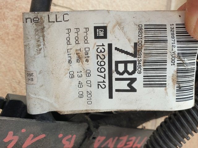 Opel Meriva B 1.4 Turbo Akkumulátor kábelköteg A14nel A14net 13299712 3. kép