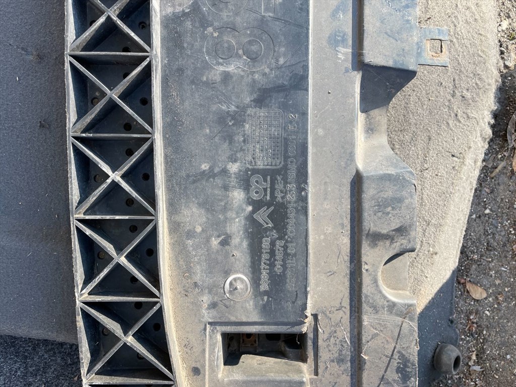 CITROËN C4 Picasso I UD_ Első Lökhárító Alsó (Műanyag) 4. kép