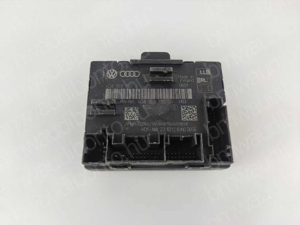 AUDI A6 C7 (4G2, 4GC) Jobb első ajtó vezérlőegység/modul (4G8959792J) 1. kép