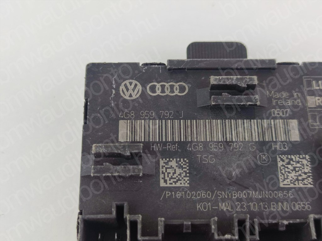 AUDI A6 C7 (4G2, 4GC) Jobb első ajtó vezérlőegység/modul (4G8959792J) 3. kép