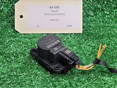 CHEVROLET CRUZE Fűtés Állító Motor 52437251