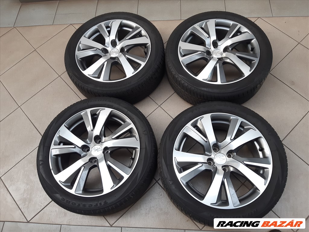  4x108 Peugeot gyári alufelni 6,5x17 ET20 208 308 2008 206+ 307 1007 1. kép
