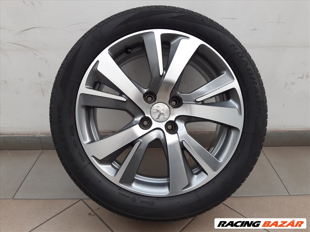  4x108 Peugeot gyári alufelni 6,5x17 ET20 208 308 2008 206+ 307 1007 3. kép
