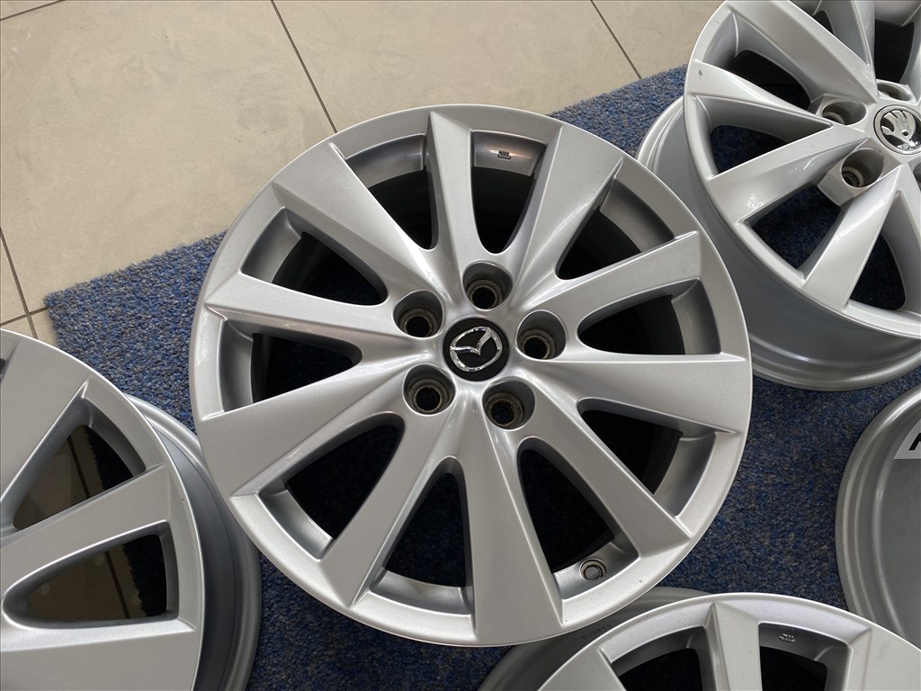 (3564) Mazda 17 gyári alufelni felni, 5x114,3, Mazda 3 6 6. kép