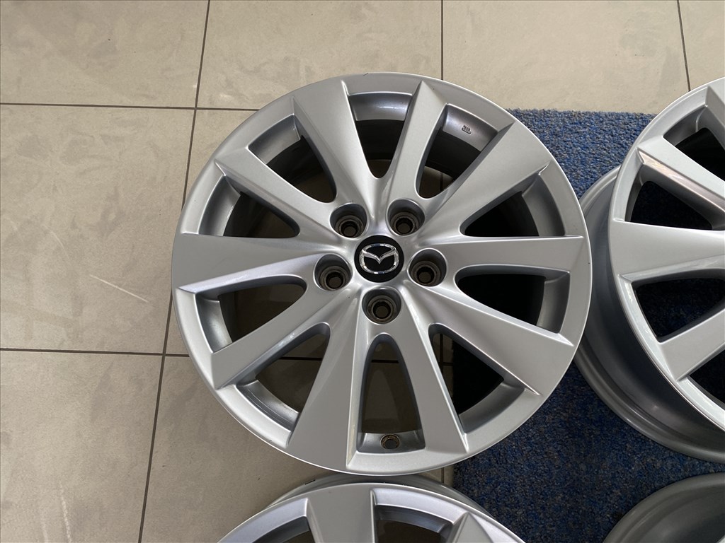 (3564) Mazda 17 gyári alufelni felni, 5x114,3, Mazda 3 6 7. kép