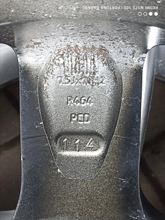 5x114,3 16" Alessio R464 használt alufelni garnitúra 7. kép