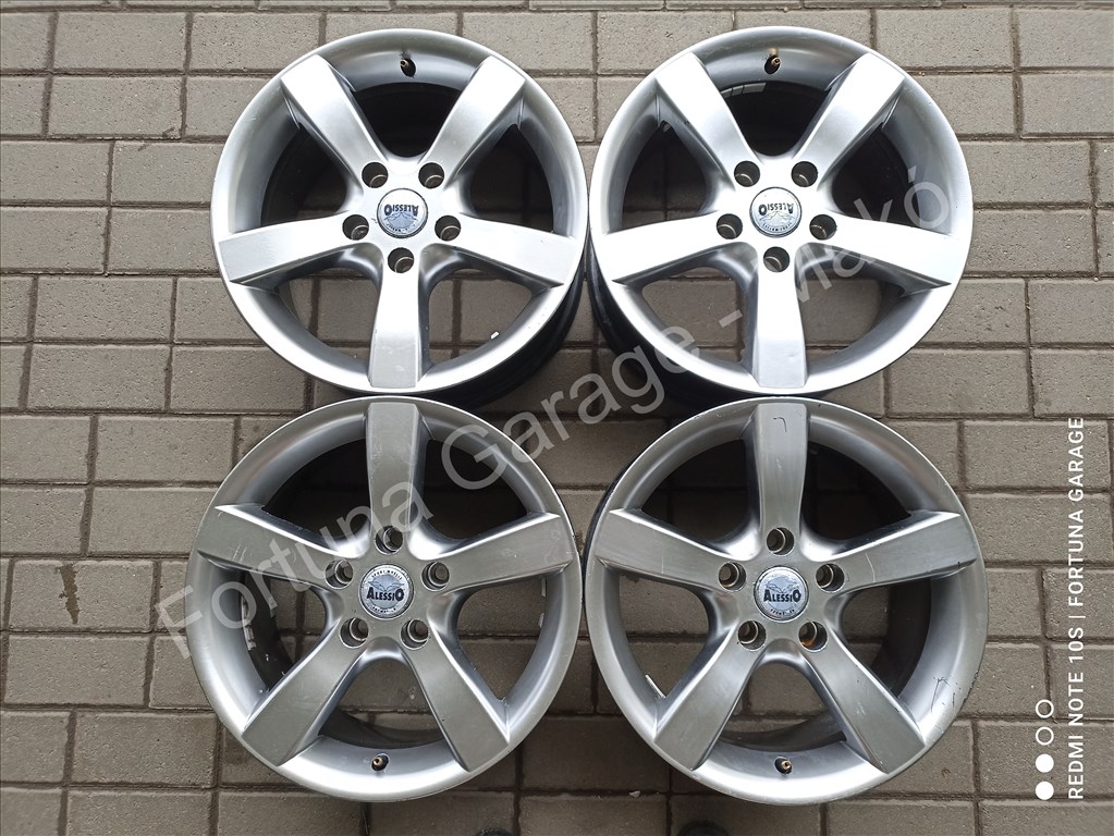 5x114,3 16" Alessio R464 használt alufelni garnitúra 1. kép