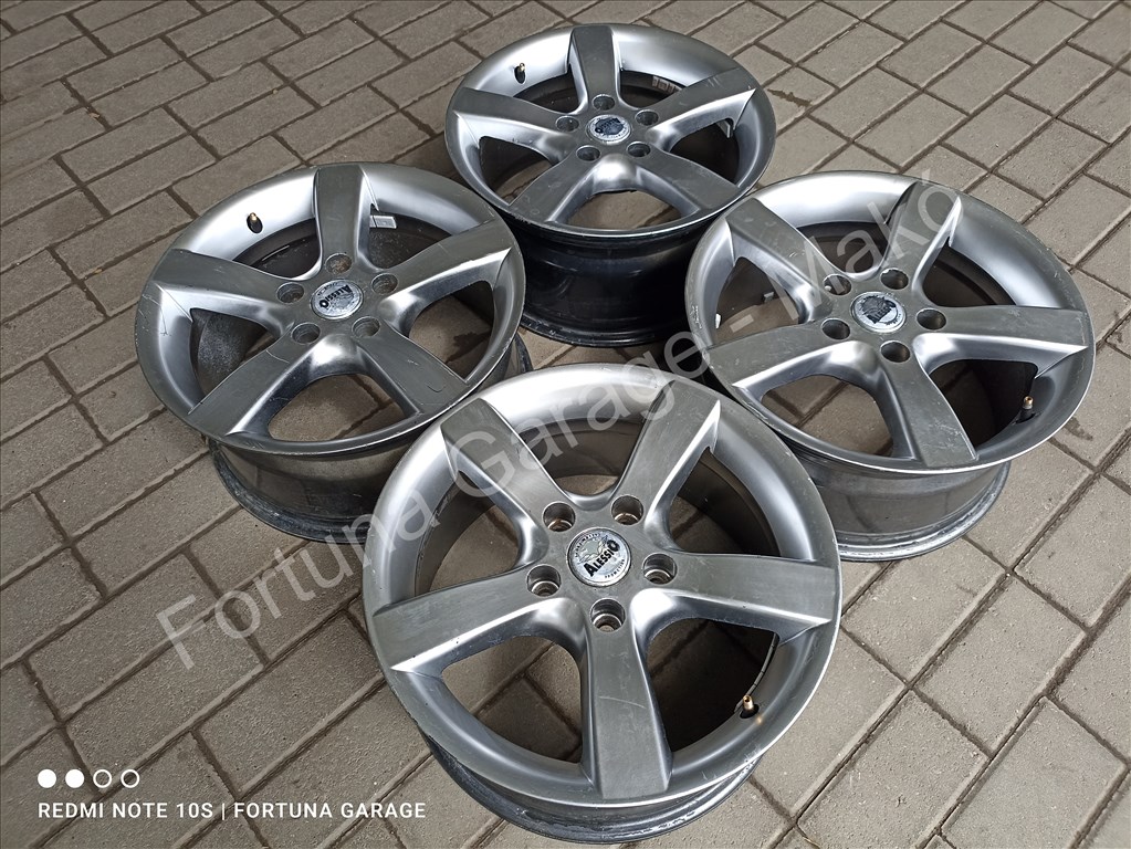 5x114,3 16" Alessio R464 használt alufelni garnitúra 2. kép