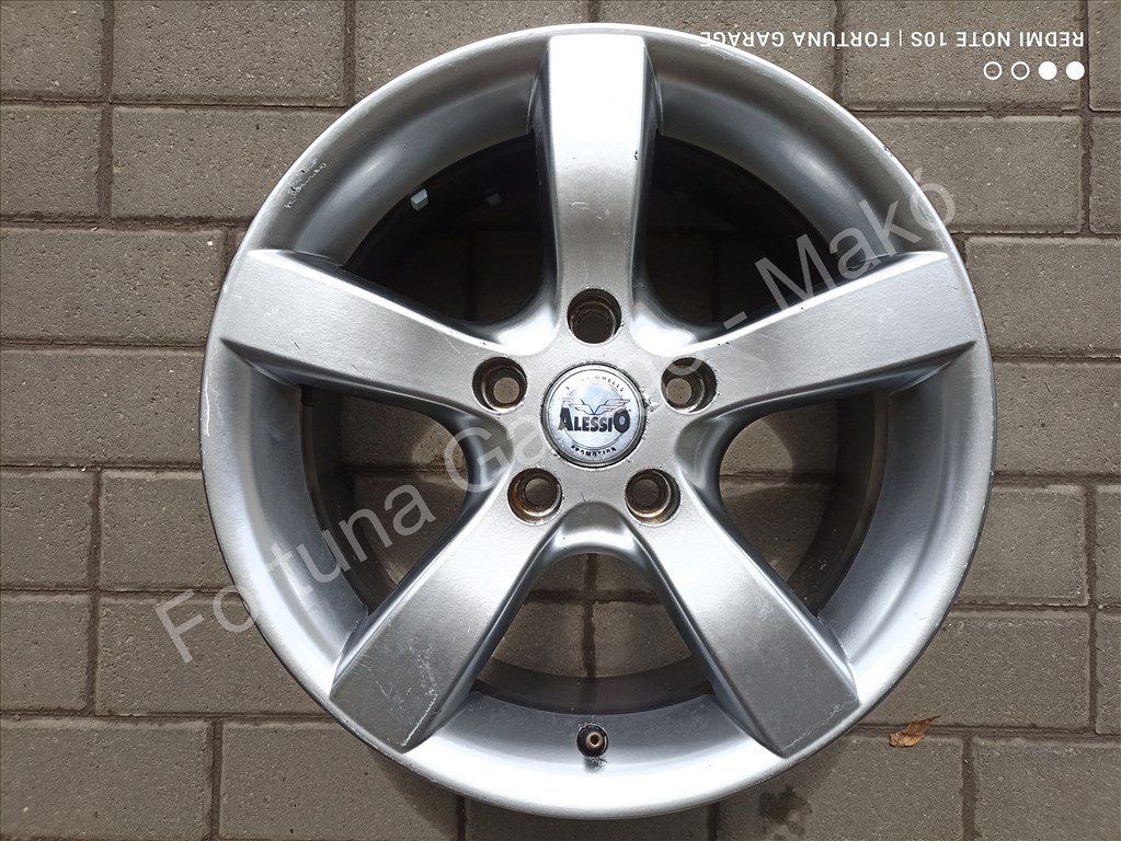 5x114,3 16" Alessio R464 használt alufelni garnitúra 6. kép