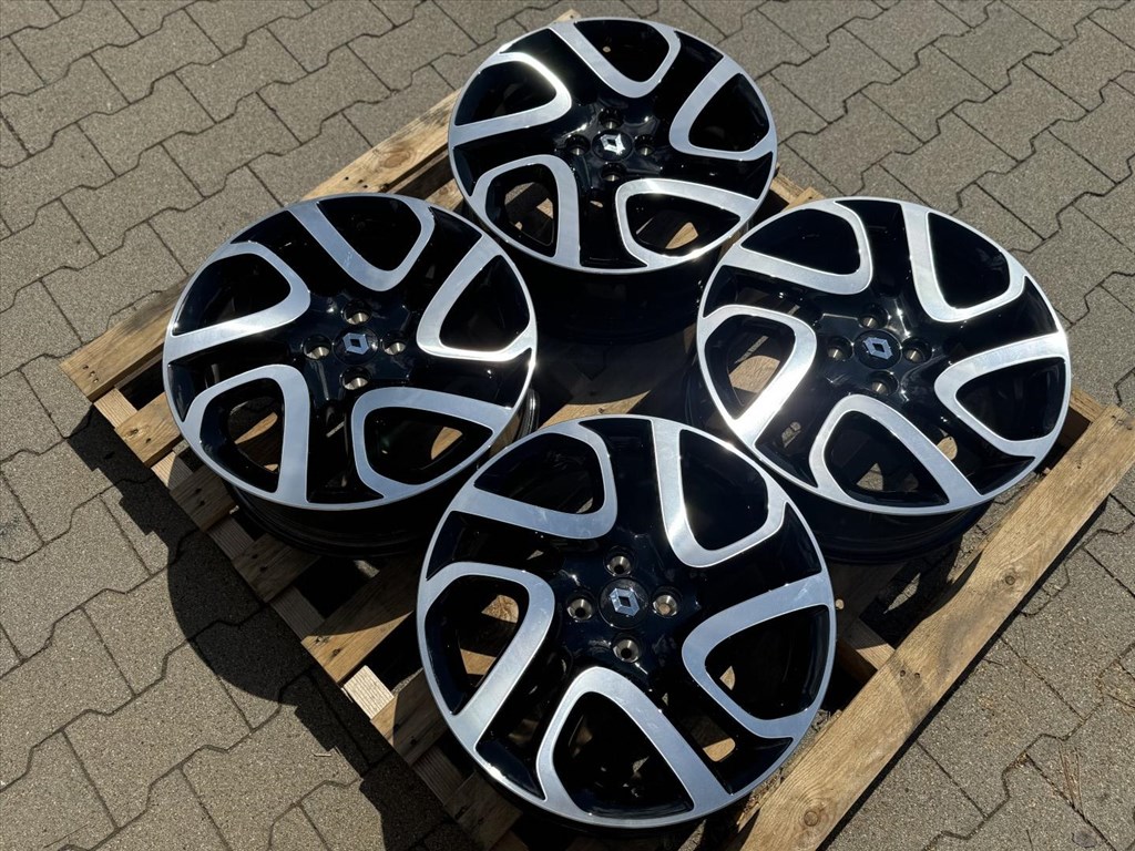 R17 4x100 (60,1) Original Renault - Captur , Logan új gyári alufelnik  3. kép