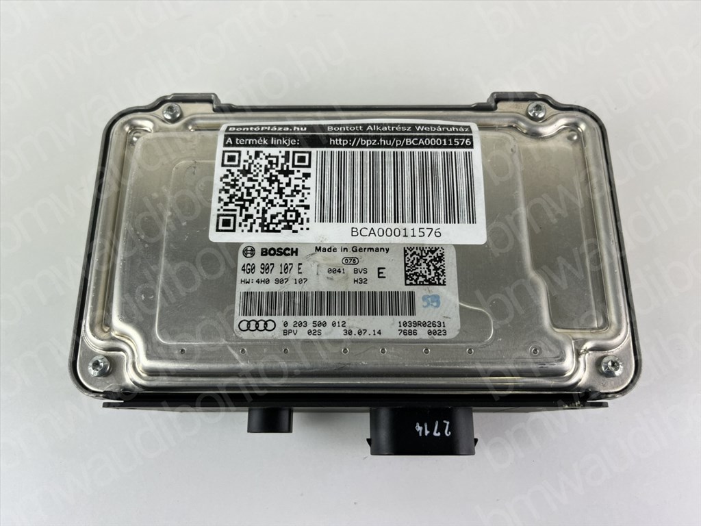 AUDI A6 C7 (4G2, 4GC) Kamera vezérlőegység/modul (4G0907107E, 4G0907107B, 4G0907107D) 3. kép