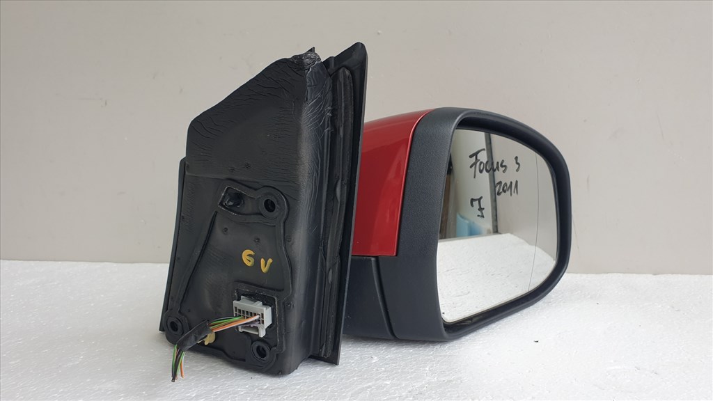 512003 Ford Focus 3, 2012, Jobb Visszapillantó Tükör, 6 Vezeték, E9024550, Indexes  7. kép