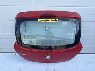 12900 Opel Corsa D 3 ajtós Csomagtérajtó Piros