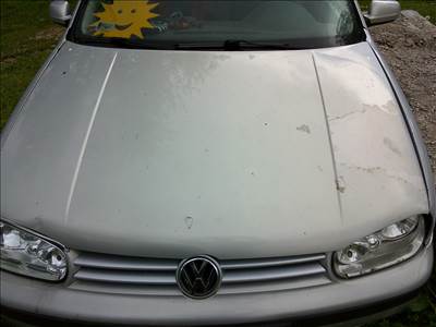 Volkswagen Golf IV 1.9 TDI sérűlt motorháztető