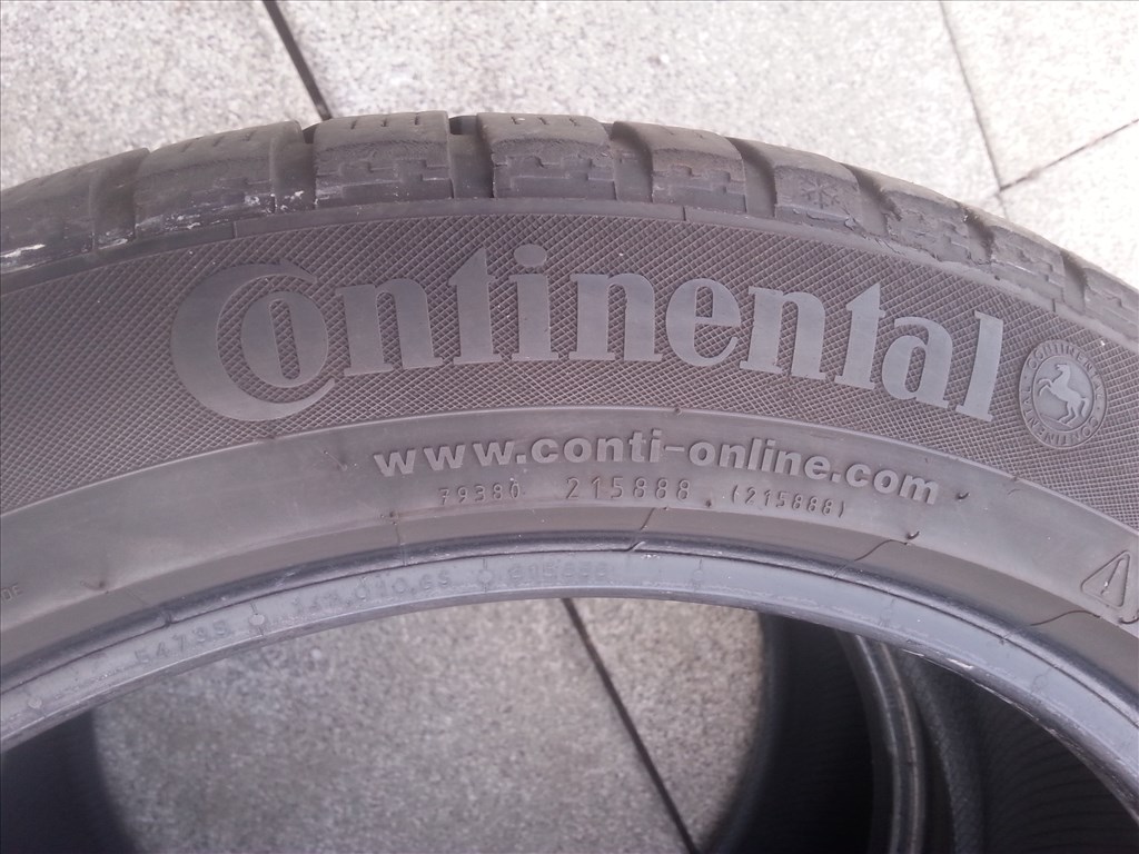  215/50R17 Continental használt téli gumi 2 db 4. kép