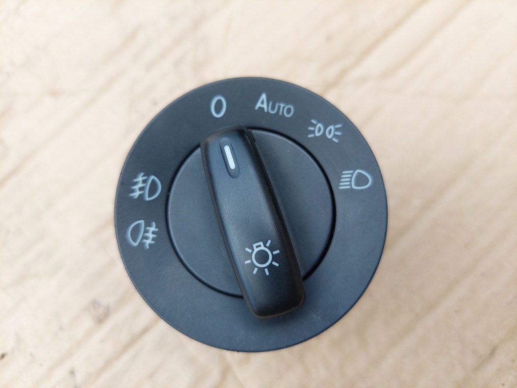 Volkswagen Golf V-Passat B6-Jetta-Touran világítás kapcsoló ködlámpa+coming home-leaving home funkció 1K0941431A 1. kép