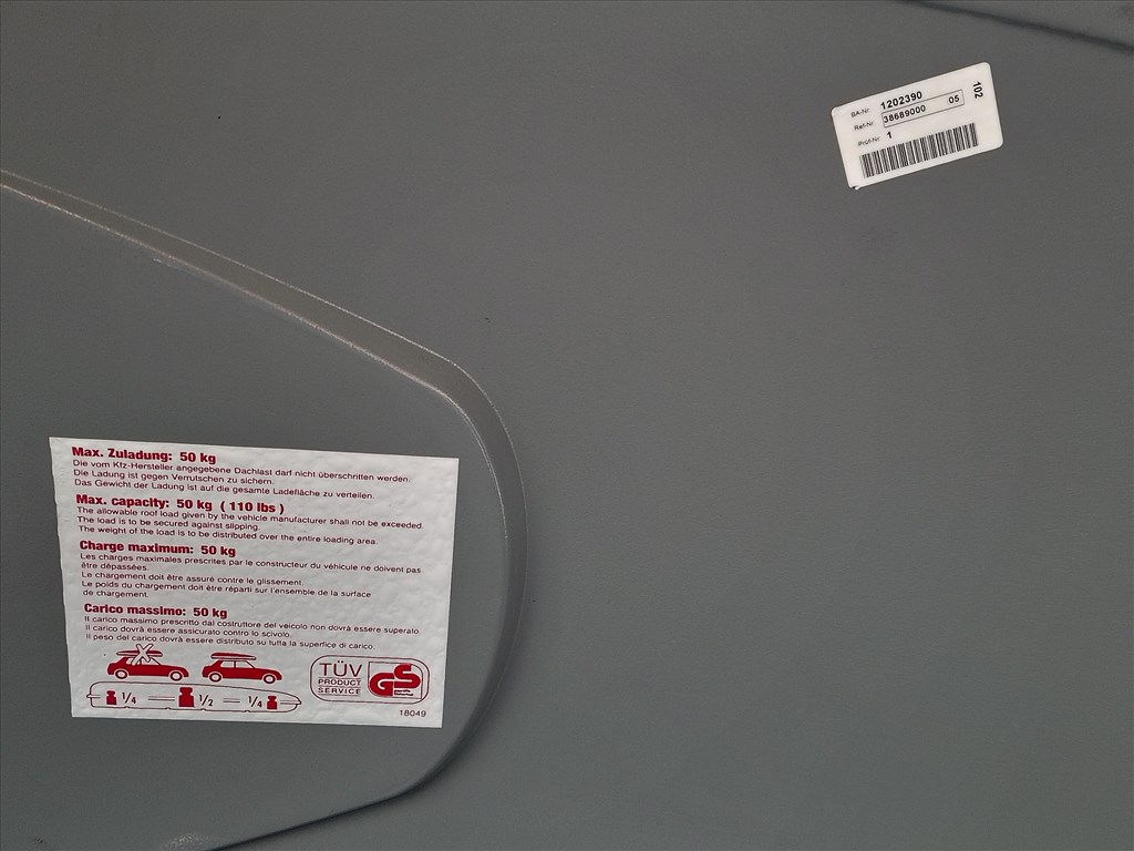 Thule tetőbox Ocean 100 4. kép