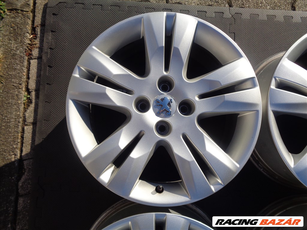 Peugeot gyári alufelni 17-es, 4×108-as, szenzorral, jó állapotban eladó.  2. kép