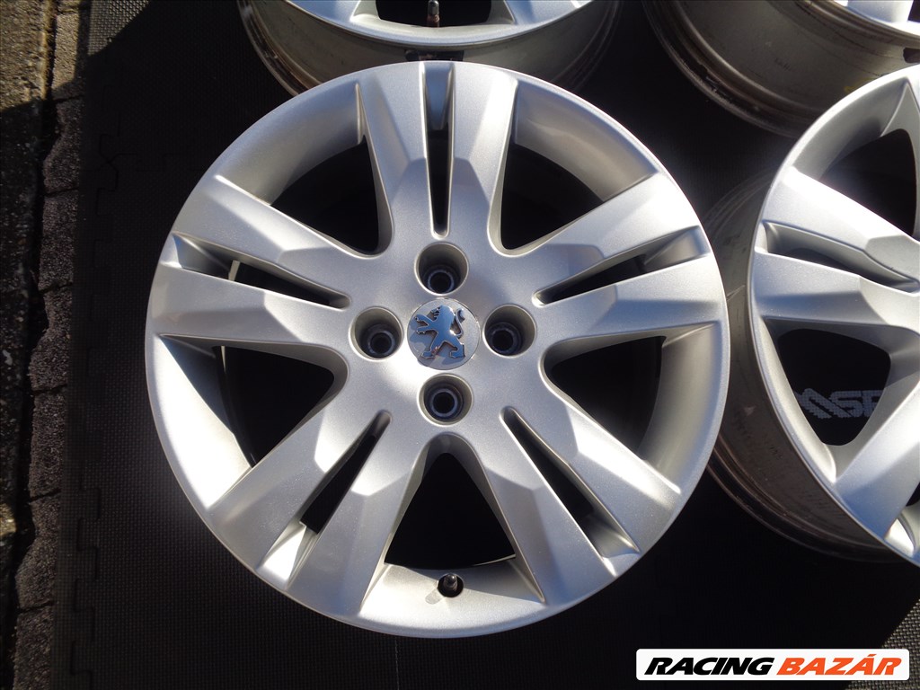 Peugeot gyári alufelni 17-es, 4×108-as, szenzorral, jó állapotban eladó.  3. kép