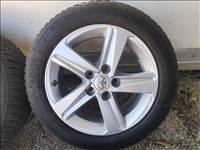 Toyota Corolla swace 5x114.3 16" használt alufelni 205/55 Bridgestone téli gumi