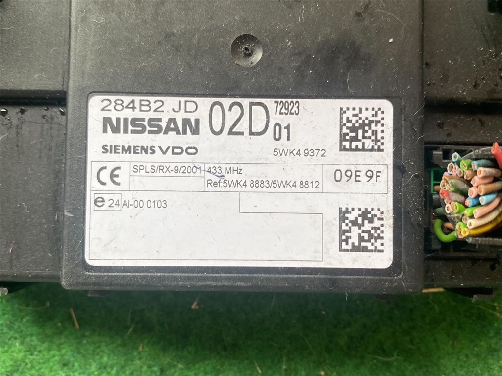 NISSAN QASHQAI / QASHQAI PLUS 2 J10, JJ10 Biztosítéktábla Utastér 2. kép