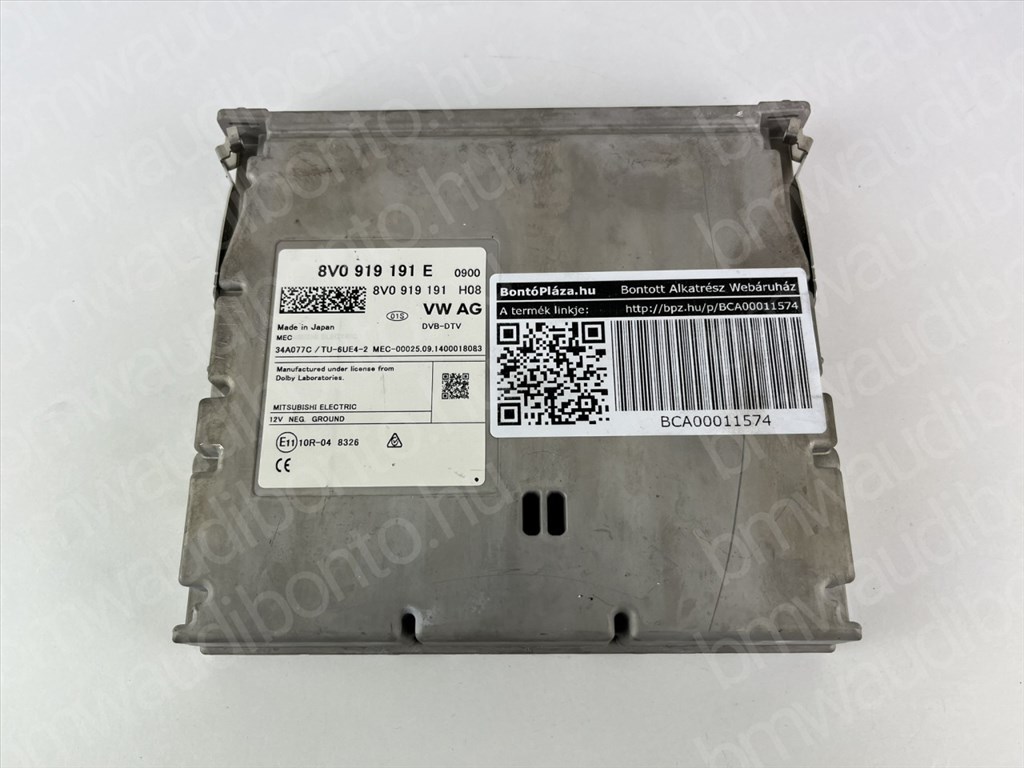 AUDI A6 C7 (4G2, 4GC) Kamera vezérlőegység/modul (8V0919191E) 3. kép