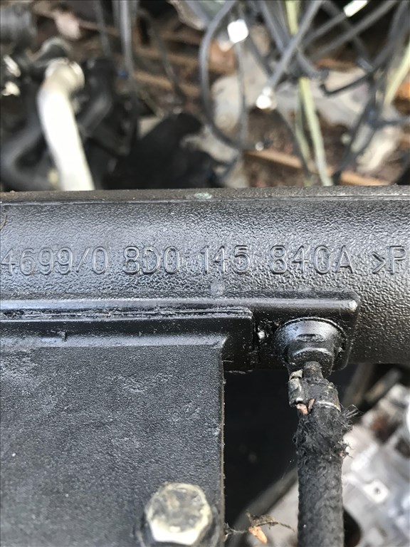 Audi A4 (B5 - 8D) 1,9 TDI _ turbócső 8d0145840a 2. kép