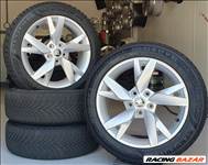 5x112 Gyári Skoda Octavia 4 alufelni garnitúra 205/55 R17 téli gumikkal   /K105.