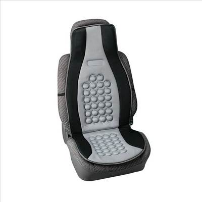 Ülésvédő, magastámlás, mágneses, fekete-szürke, Lampa Pilot High-Back Magnetic Health-Cushion