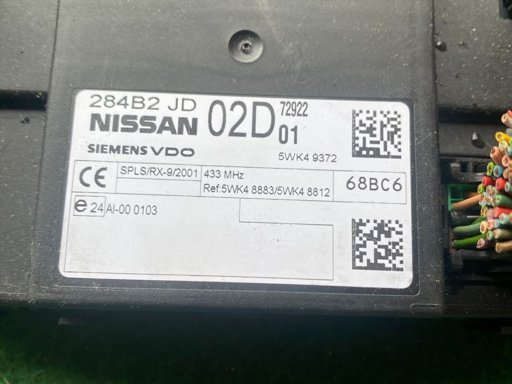 NISSAN QASHQAI / QASHQAI PLUS 2 J10, JJ10 Biztosítéktábla Utastér 3. kép