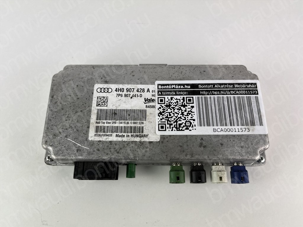 AUDI A6 C7 (4G2, 4GC) Kamera vezérlőegység/modul (4H0907428A) 3. kép
