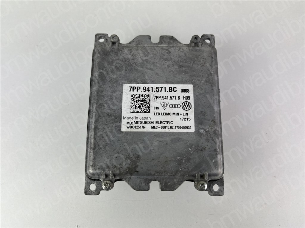 AUDI A6 C7 (4G2, 4GC) Fényszóró Elektronika (7PP941571BC) 1. kép